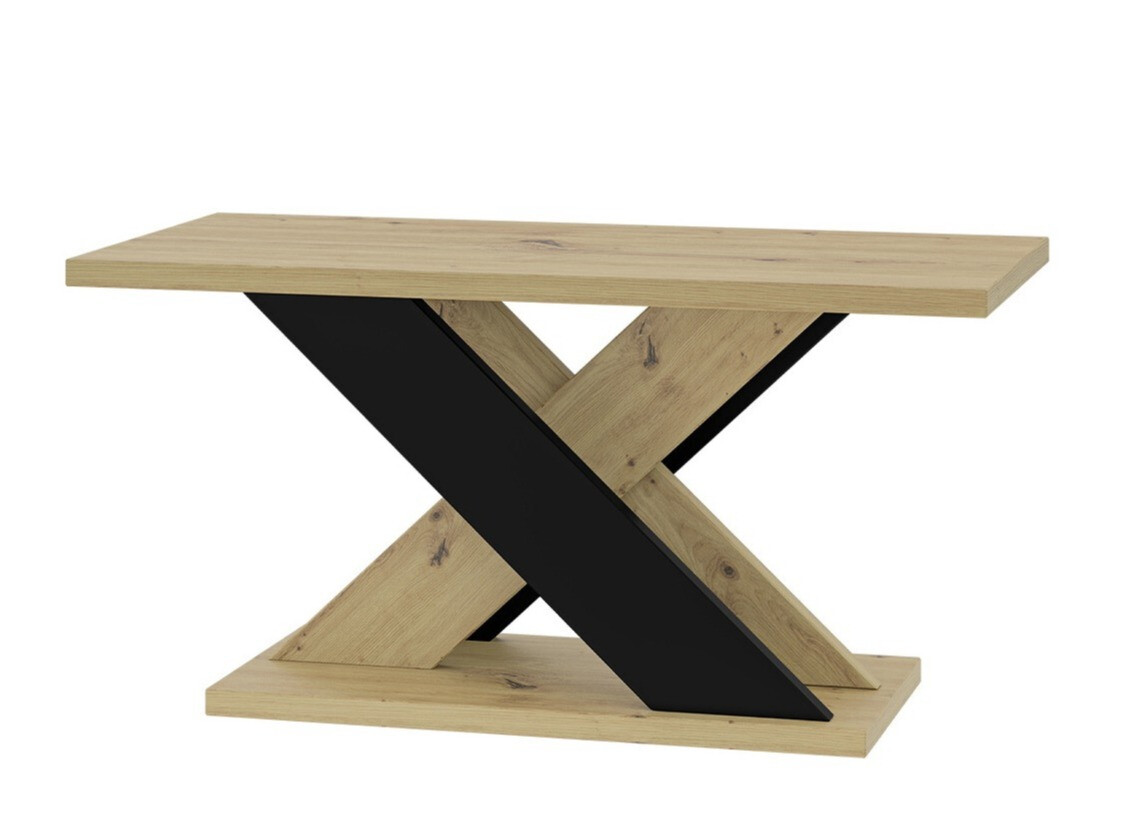 Журнальный столик Goodyear 116 (Artisan дуб + Чёрный)