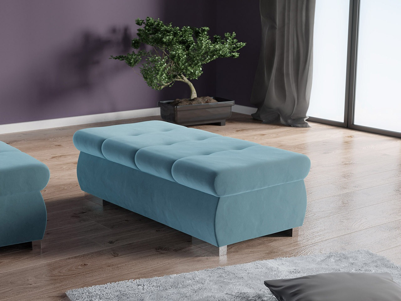 Mīkstais sols Comfivo 123 (Magic Velvet 2260)