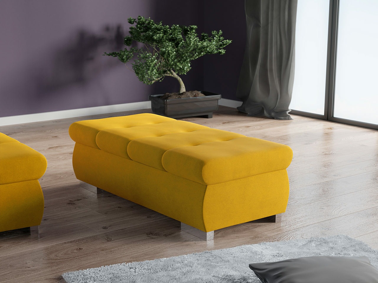 Mīkstais sols Comfivo 123 (Uttario Velvet 2959)