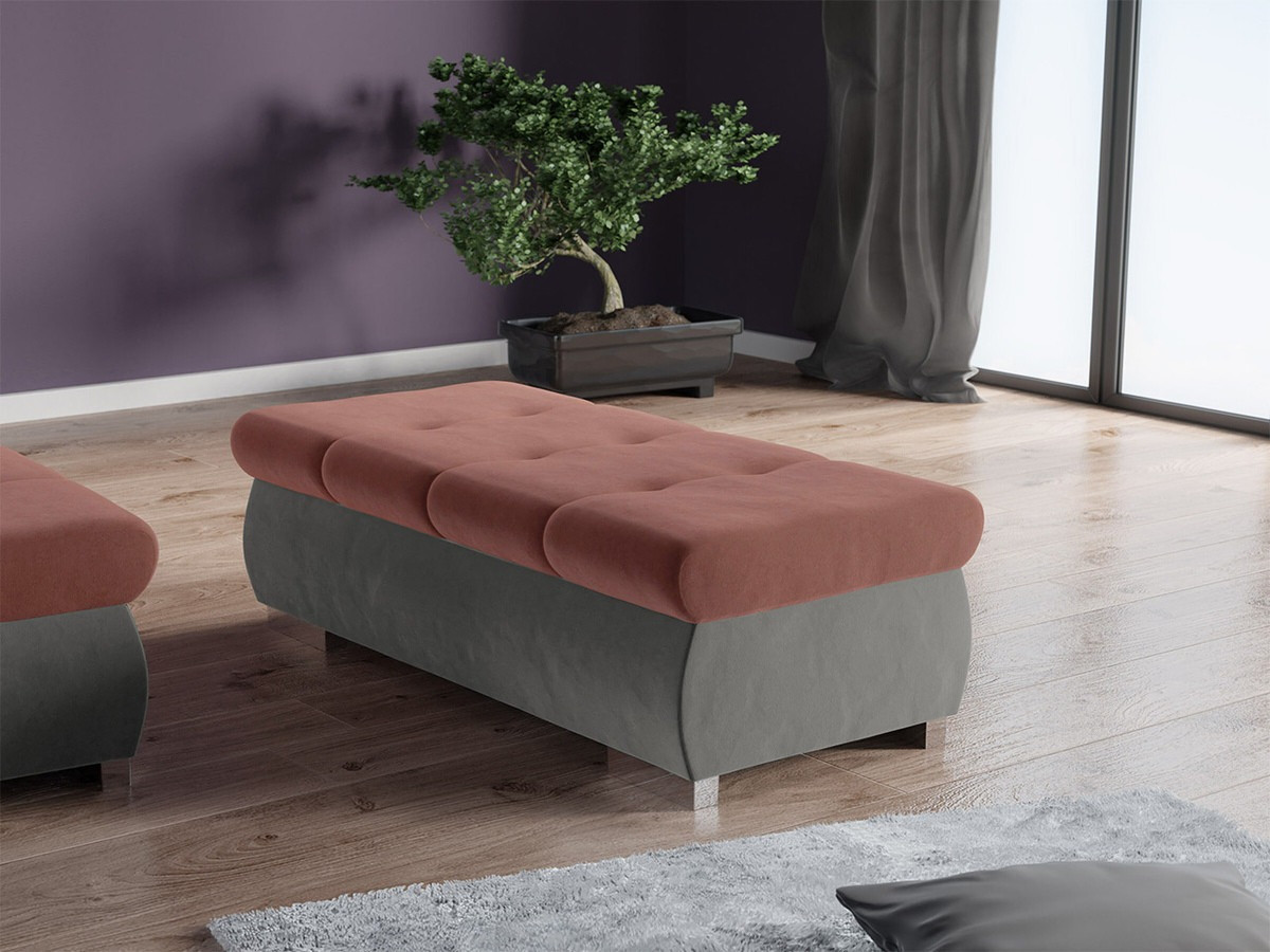 Мягкая скамья Comfivo 123 (Magic Velvet 2217 + Magic Velvet 2258)
