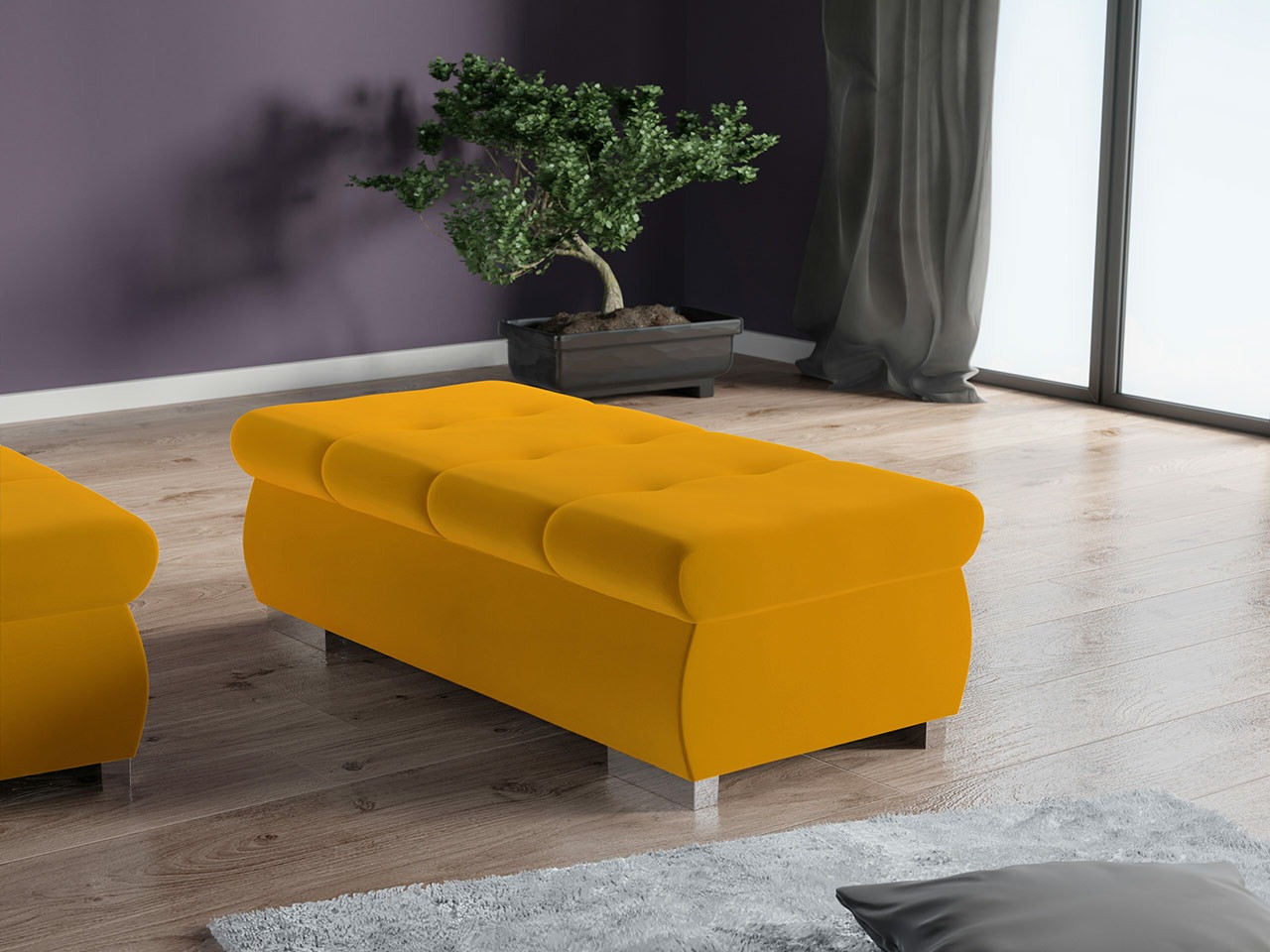 Мягкая скамья Comfivo 123 (Venus Velvet 2916)