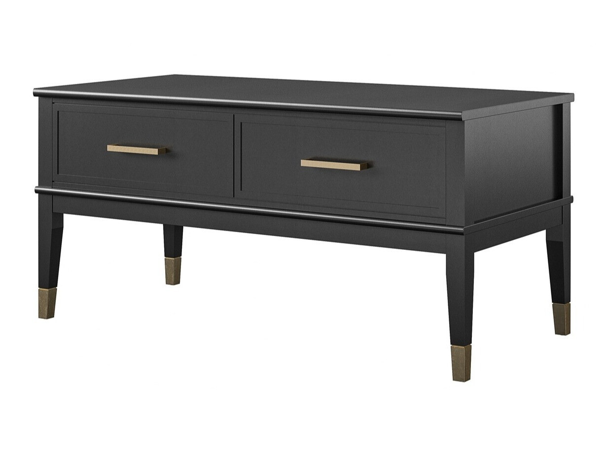 Журнальный столик - трансформер CosmoLiving by Cosmopolitan Belromu 105 (Чёрный)