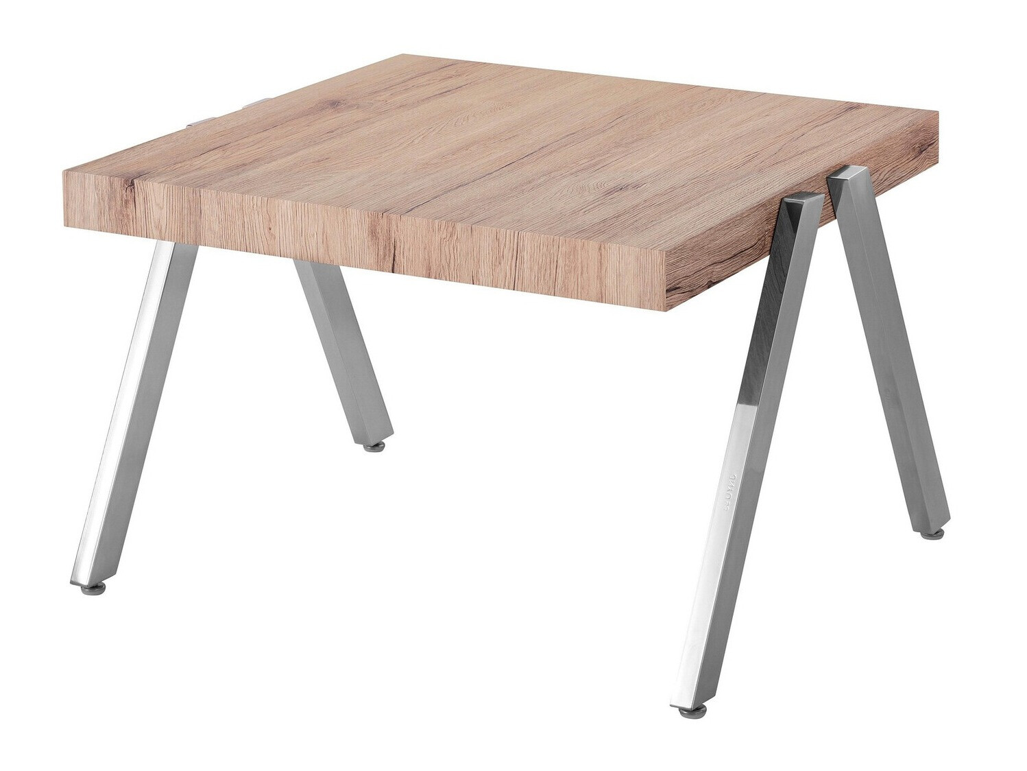 Žurnālu galdiņš Denton 528 (Pelēks + Ozols)