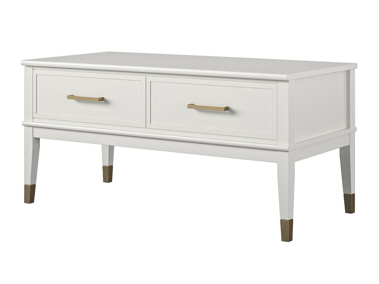 Žurnālu galdiņš transformeris CosmoLiving by Cosmopolitan Belromu 105 (Balts)