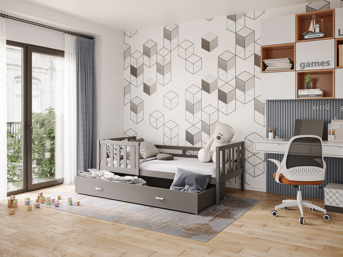 Кровать Aurora 149 (Серый)