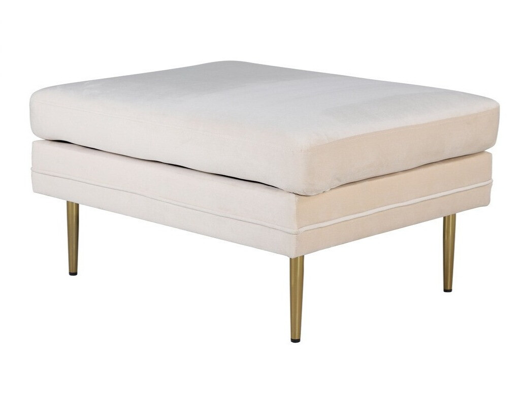 Мягкая скамья Dallas 2653 (Крем + Золотой)