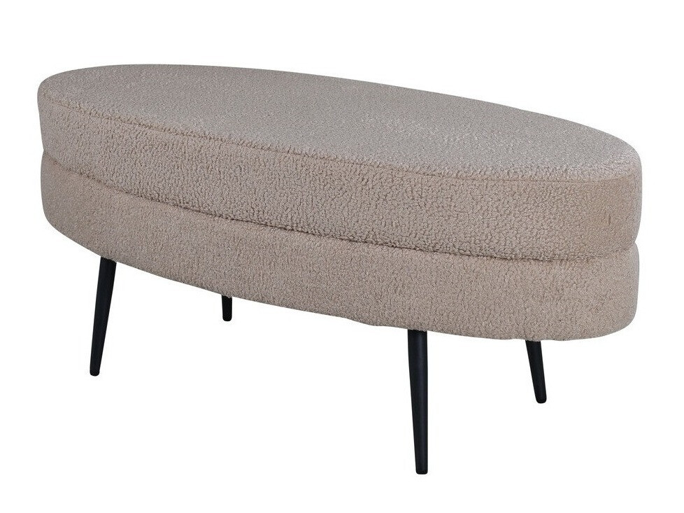 Мягкая скамья Dallas 2920 (Бежевый + Чёрный)