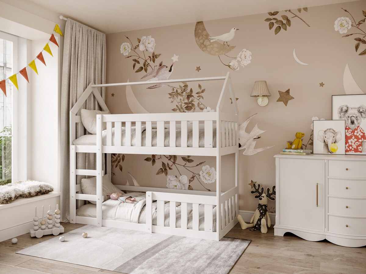 Divstāvu gulta Aurora 175 (Balts)