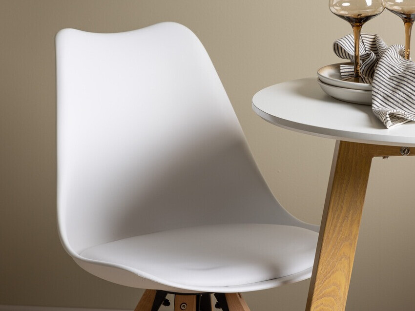 Обеденный гарнитур Dallas 3781 (Белый + Светло-коричневый)