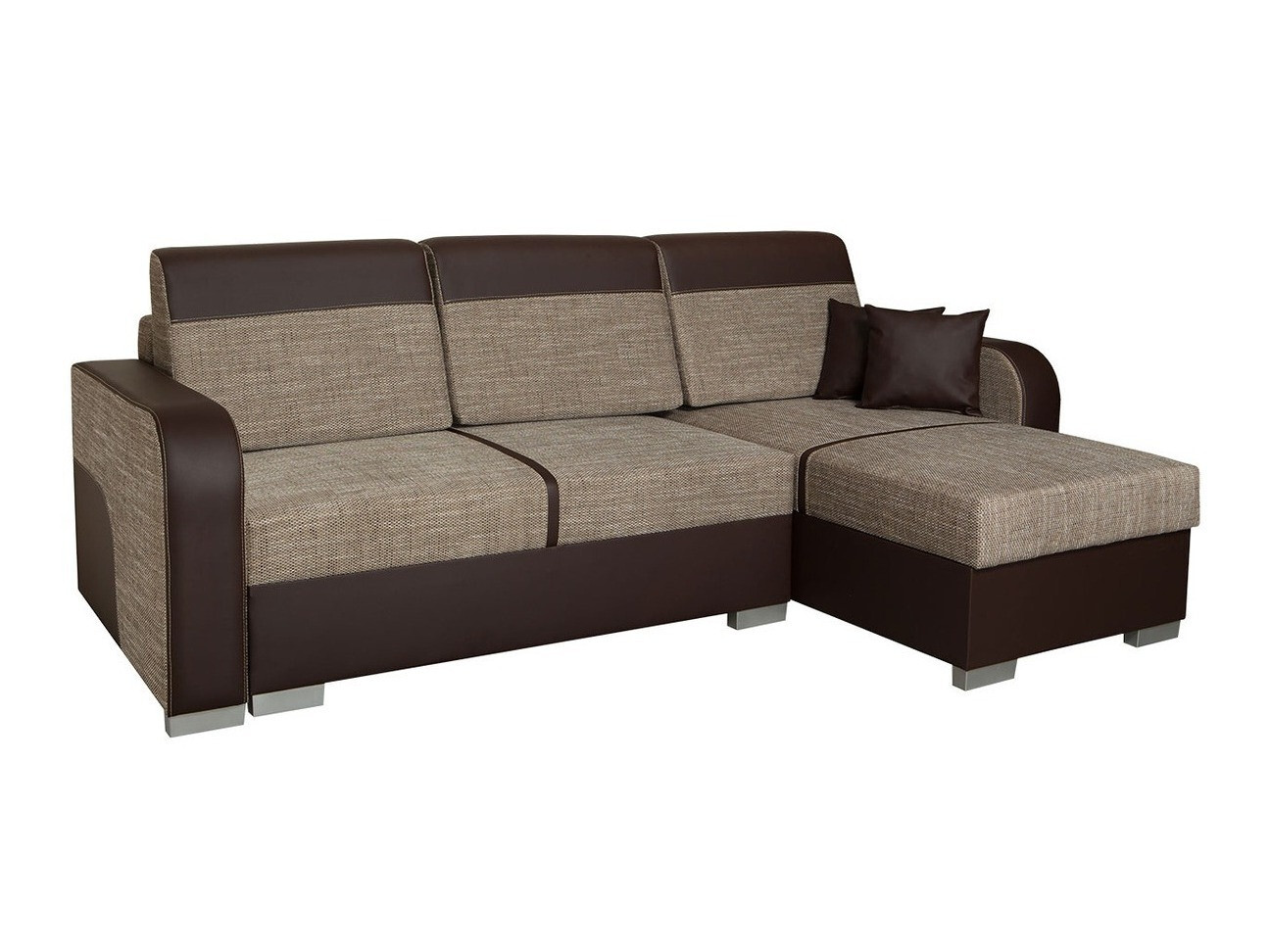 Угловой диван Edinburg 102 (Cayenne 1113 + Nevada 04)