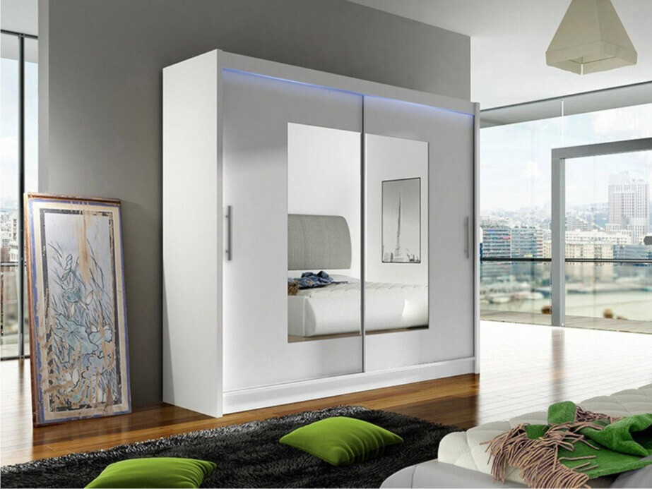 Skapis Closico 106 (Balts)