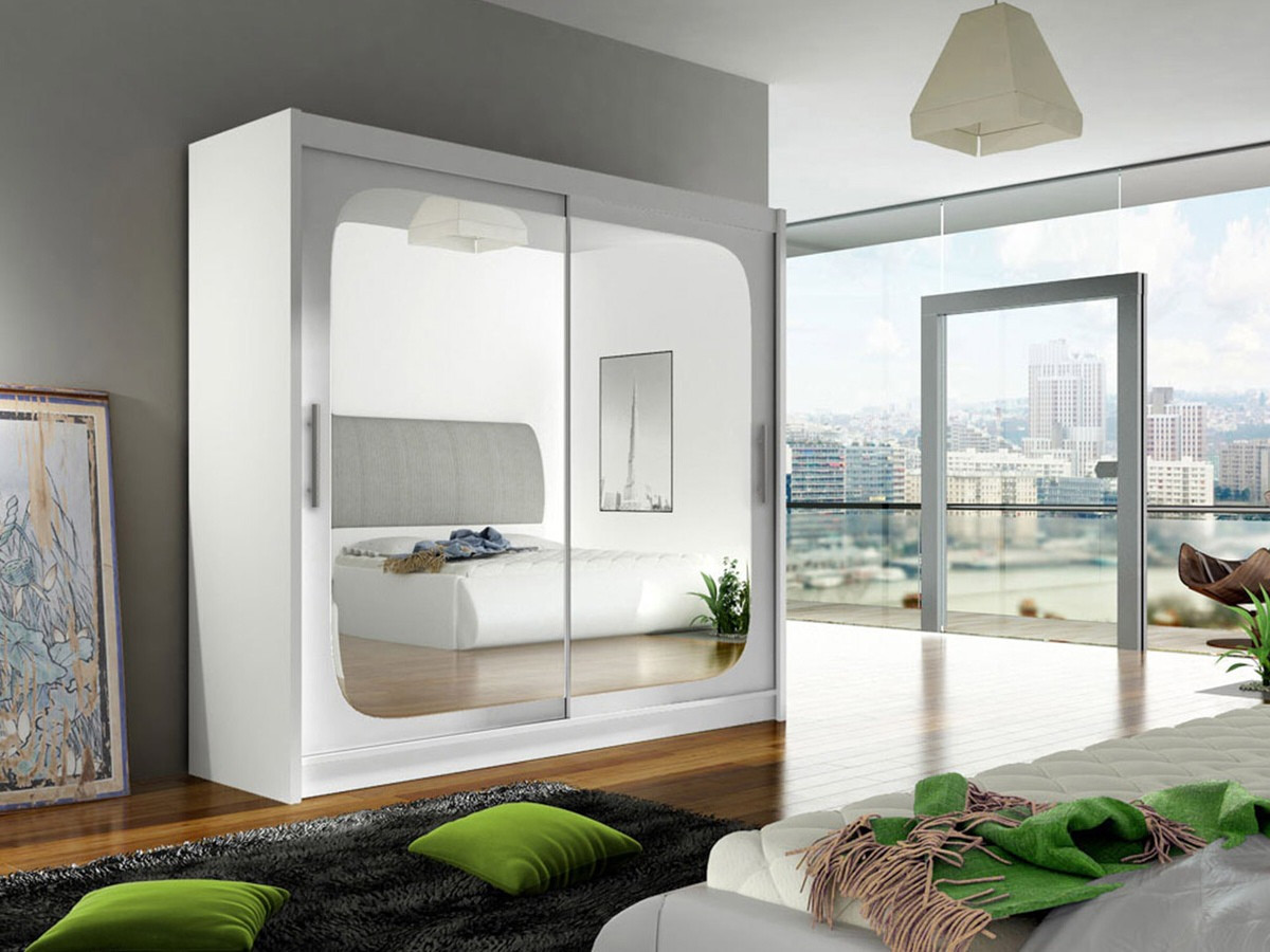 Skapis Closico Pallor VIII (Balts)