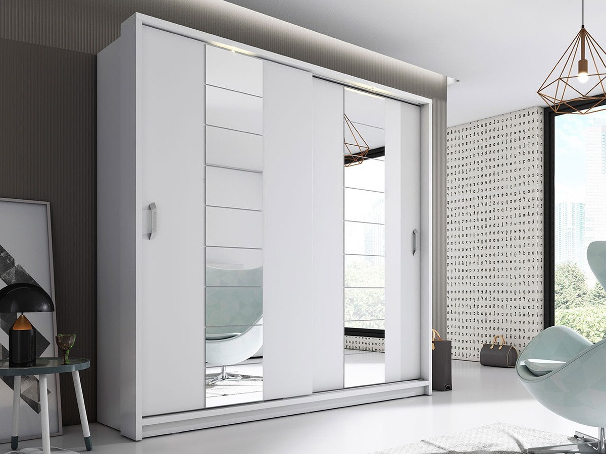 Skapis Fresno 105 (Balts)