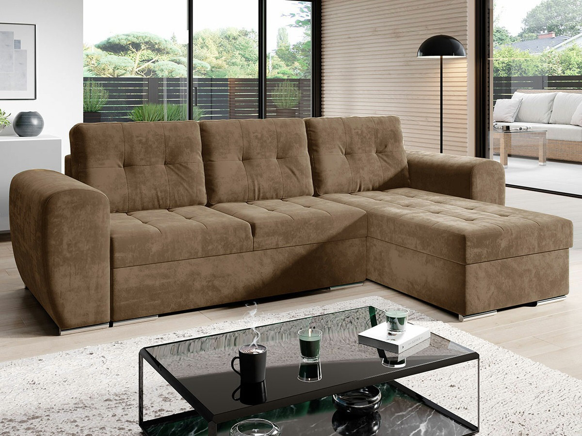 Stūra dīvāns Muncie 109 (Monolith 09)