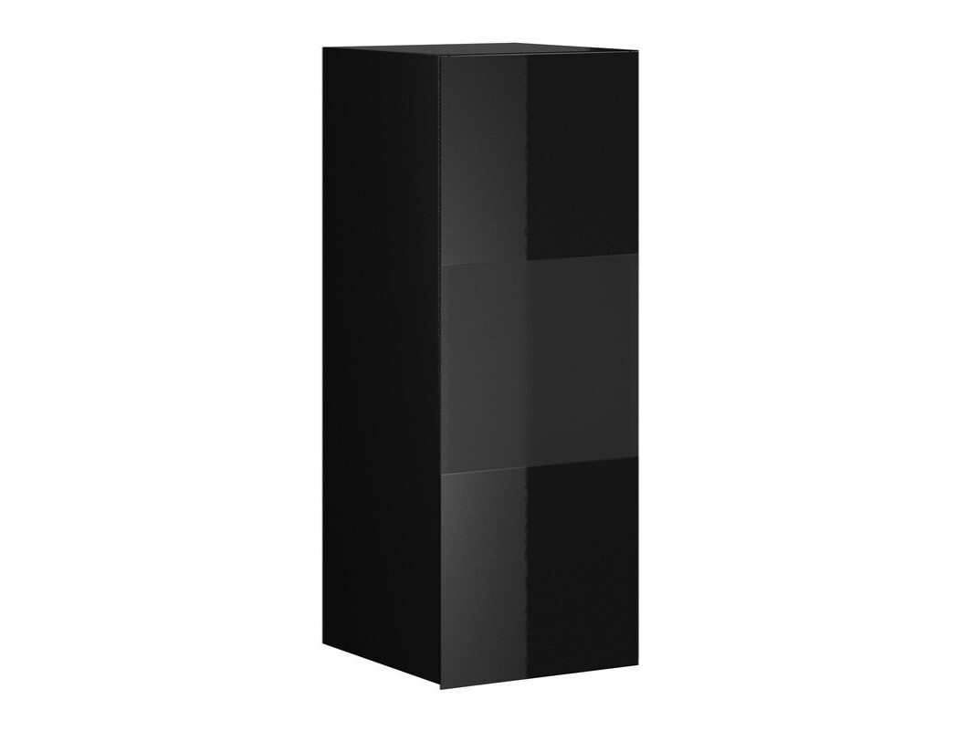 Piekarams skapītis Fervese 105 (Melns + Glancēts melns)