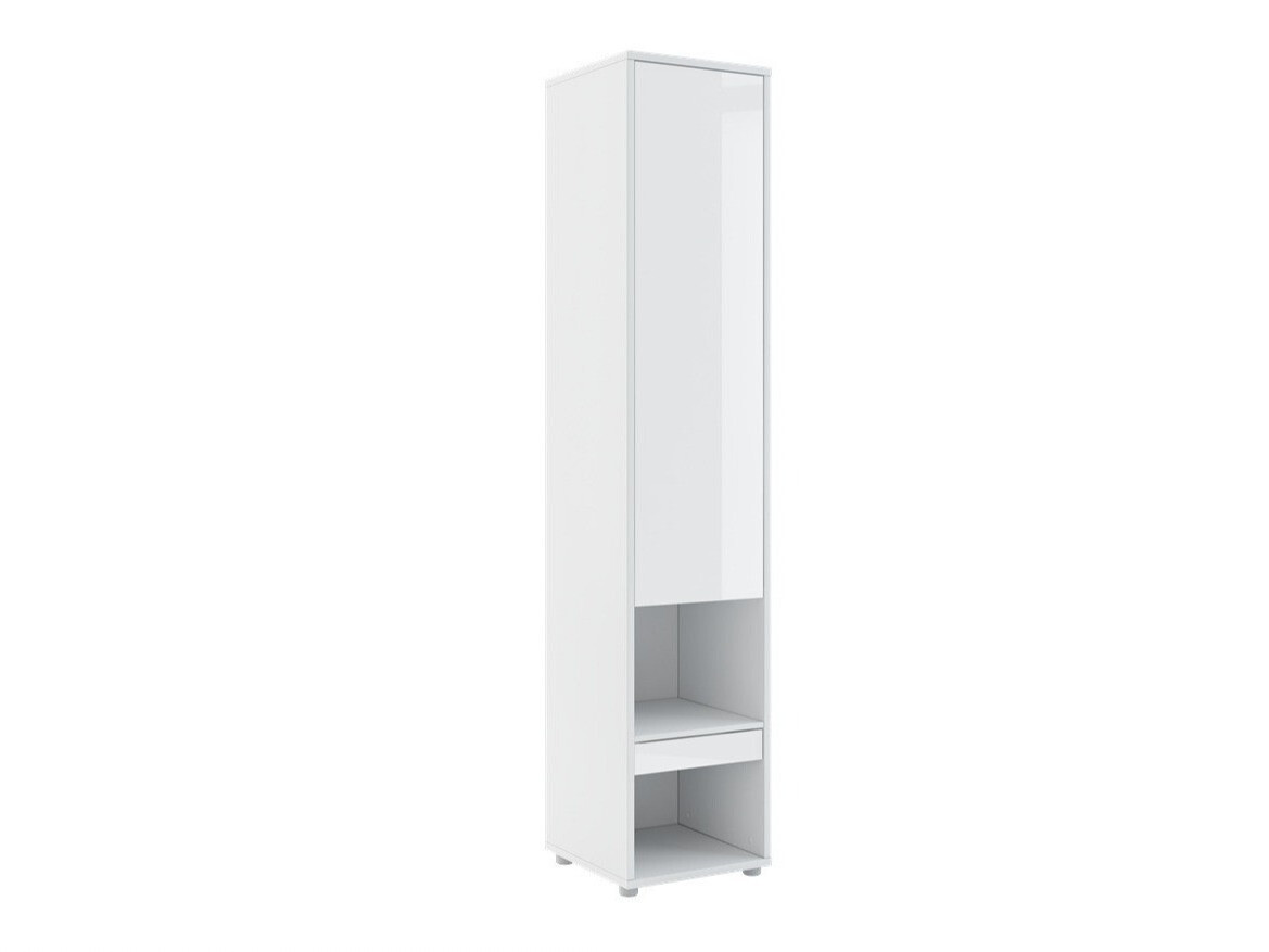 Plaukts Concept Pro Lenart II (Balts + Glancēts balts)