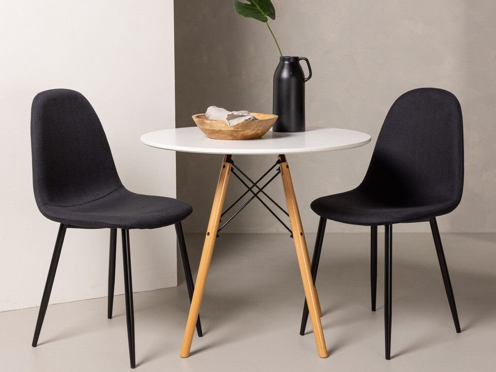 Ēdamistabas komplekts Dallas 3790 (Melns + Melns)