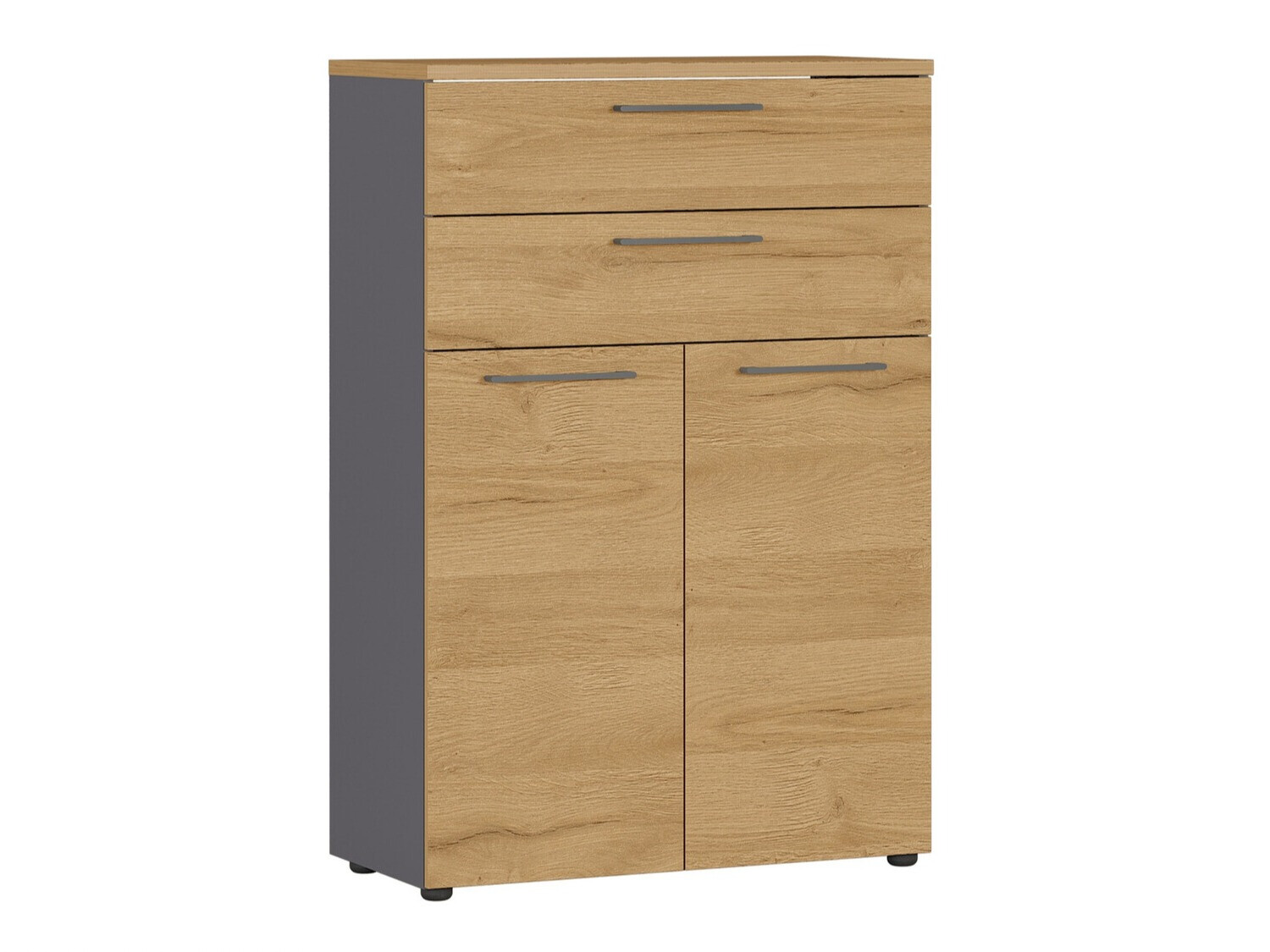 Kumode Eliromo 103 (Grafīts + Grandson ozols)