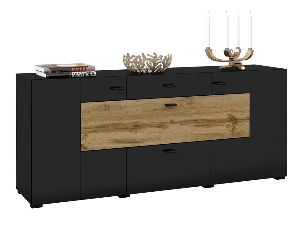 Kumode Mondalo 104 (Votan ozols + Matēts melns)