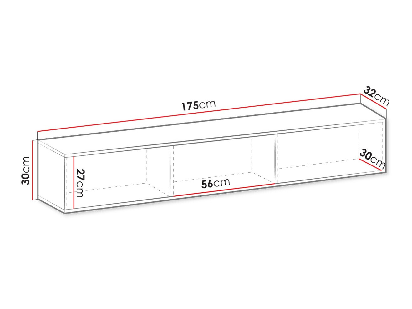 TV galds Felduno 100 (Balts + Zelta)