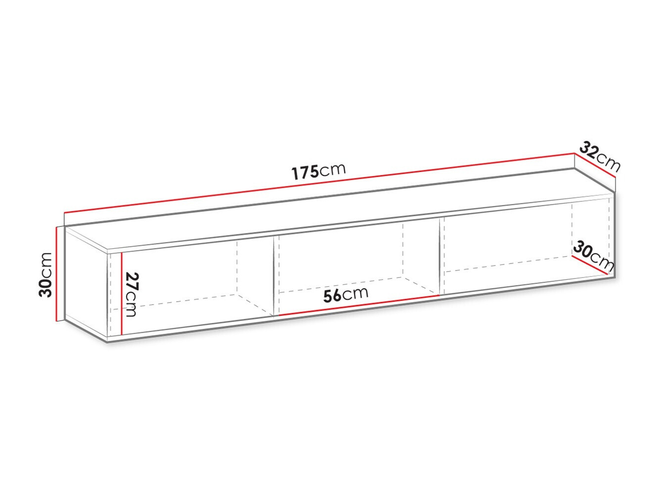 TV galds Felduno 101 (Krēms + Zelta)