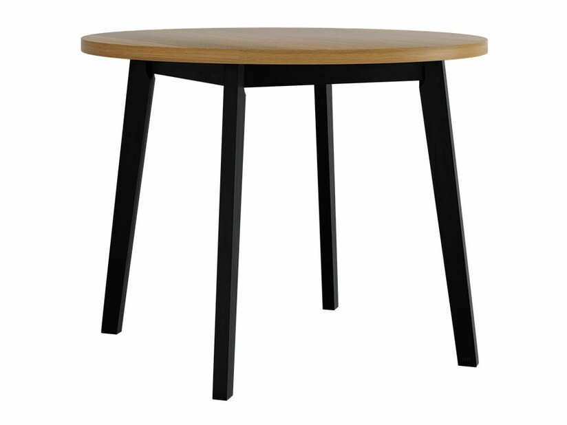 Ēdamistabas komplekts Victorville 256 (Grandson ozols + Melns)