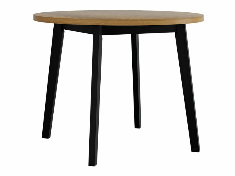 Ēdamistabas komplekts Victorville 256 (Grandson ozols + Melns)