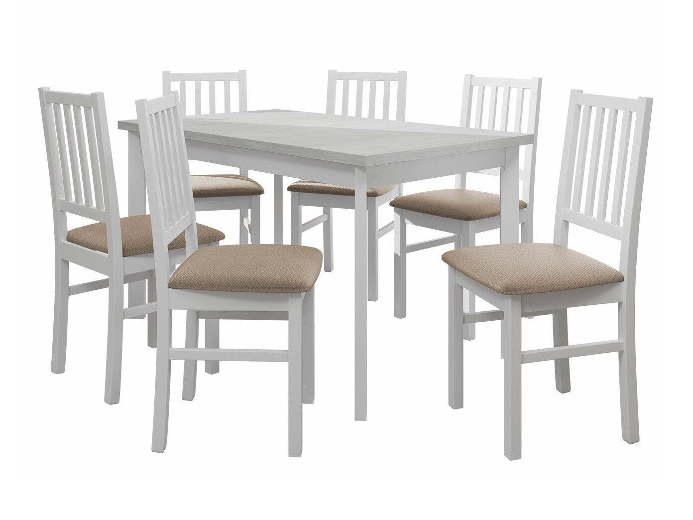 Обеденный гарнитур Victorville 264 (Белый)