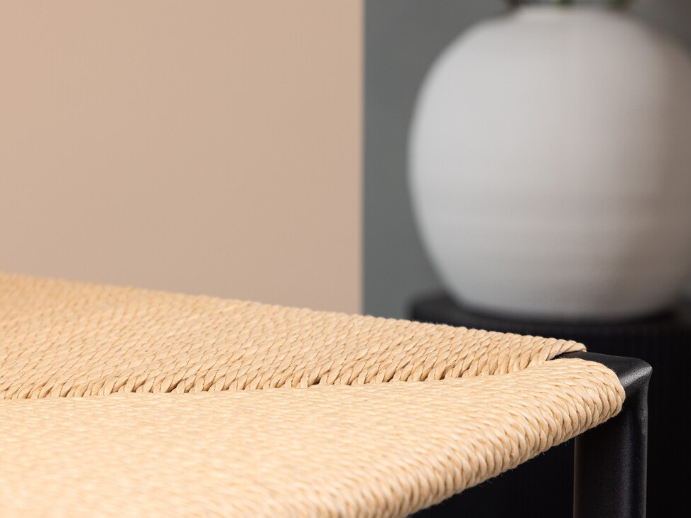 Zemais bāra krēsls Dallas 4564 (Melns + Gaiši brūns)