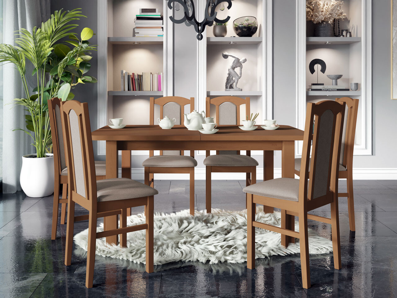 Ēdamistabas komplekts Victorville 273 (Alksnis)