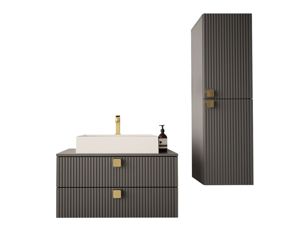 Набор для ванной комнаты Orlvera 103 (Серый)