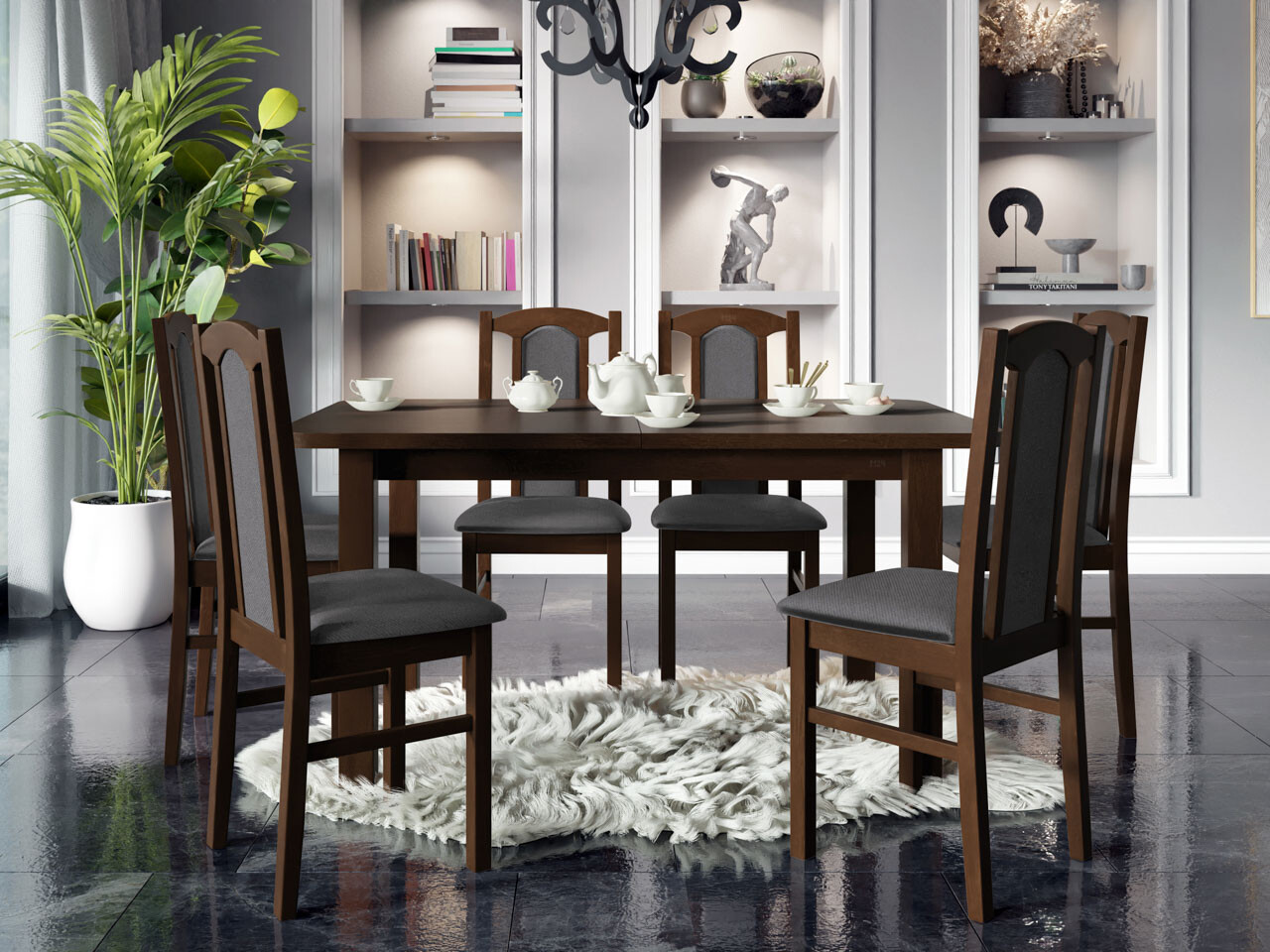 Обеденный гарнитур Victorville 273 (Орех)