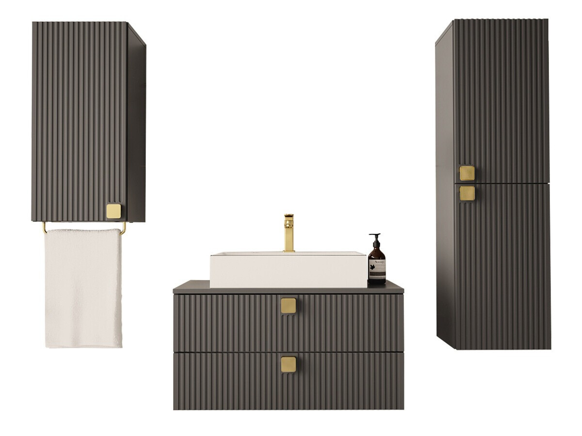 Vannas komplekts Orlvera 105 (Pelēks)