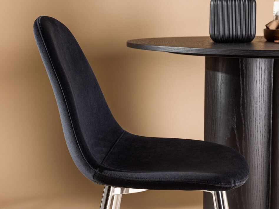 Krēsls Dallas 3820 (Melns + Sudraba)