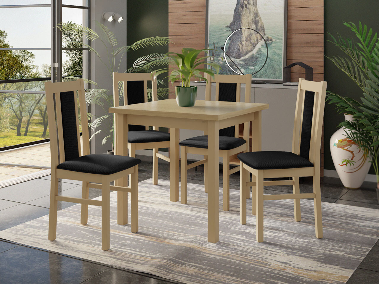 Обеденный гарнитур Victorville 279 (Сонома Дуб)