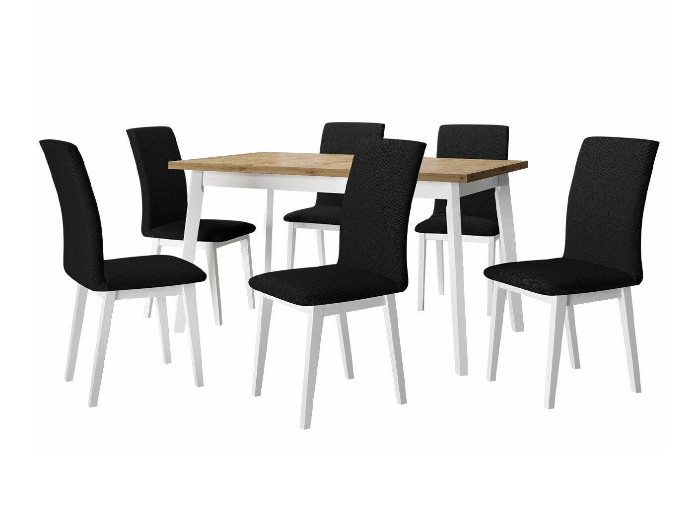 Ēdamistabas komplekts Victorville 285 (Artisan ozols + Balts)