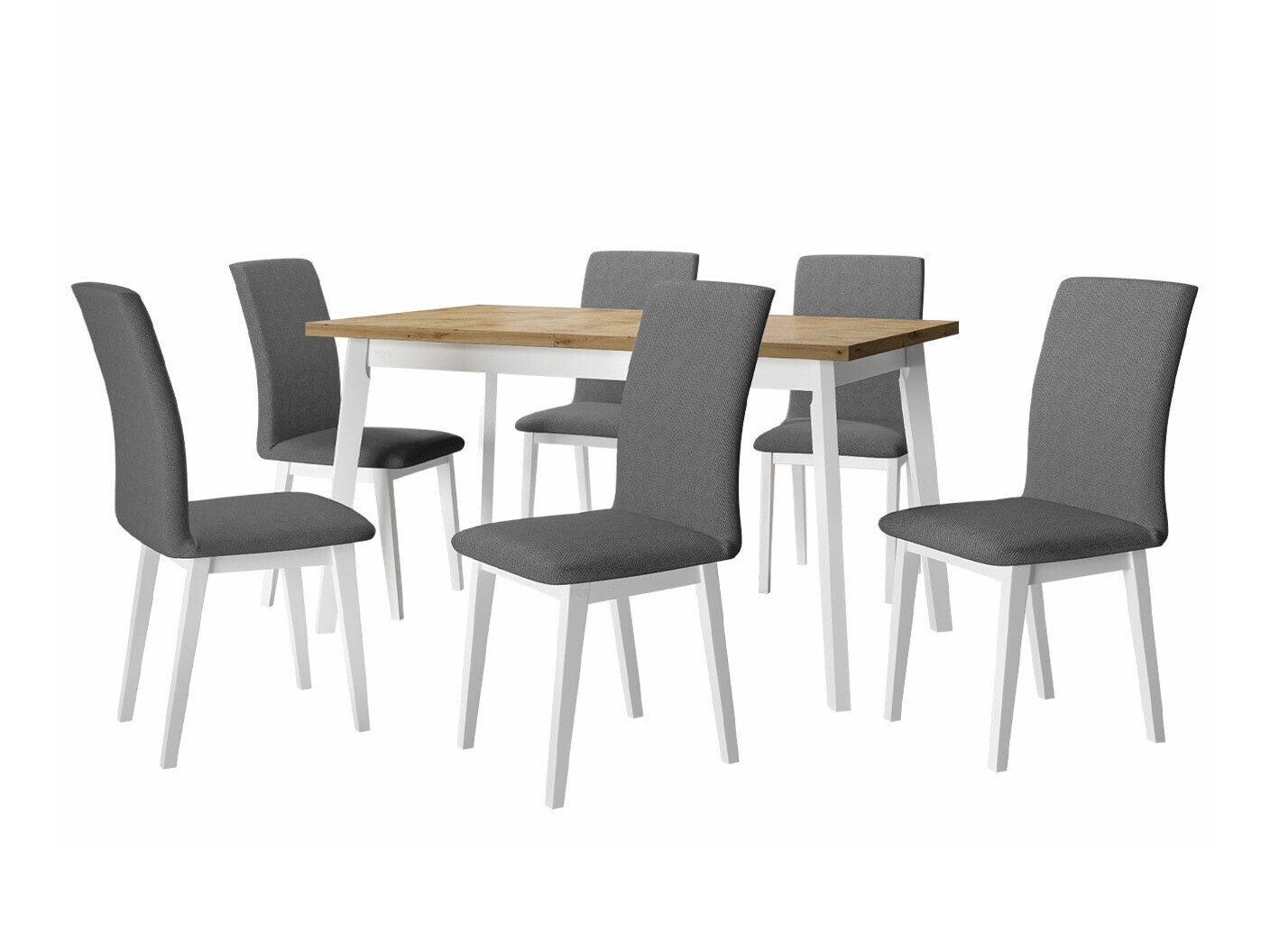 Ēdamistabas komplekts Victorville 285 (Artisan ozols + Balts)