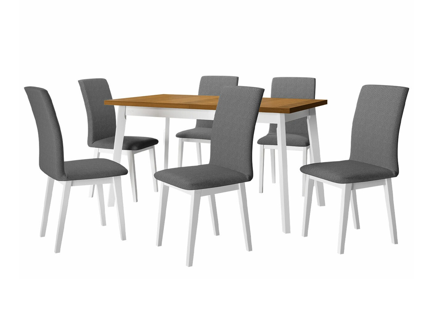 Обеденный гарнитур Victorville 285 (Внук дуб + Белый)