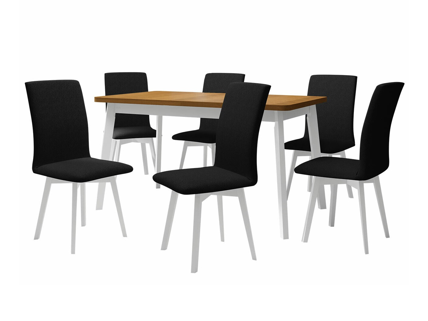 Ēdamistabas komplekts Victorville 291 (Grandson ozols + Balts)