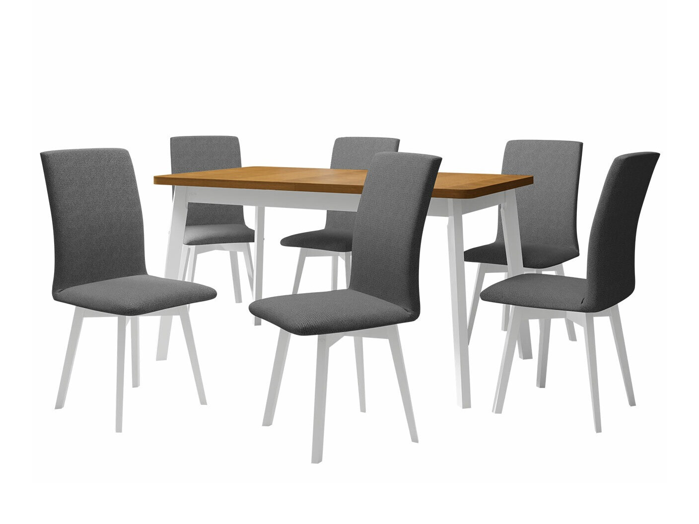 Ēdamistabas komplekts Victorville 291 (Grandson ozols + Balts)