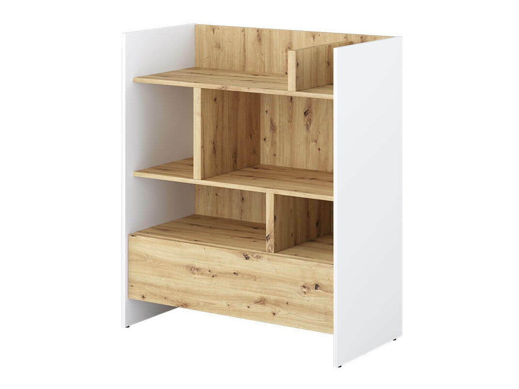 Plaukts Concept Pro Lenart Levfere 149 (Balts + Artisan ozols)