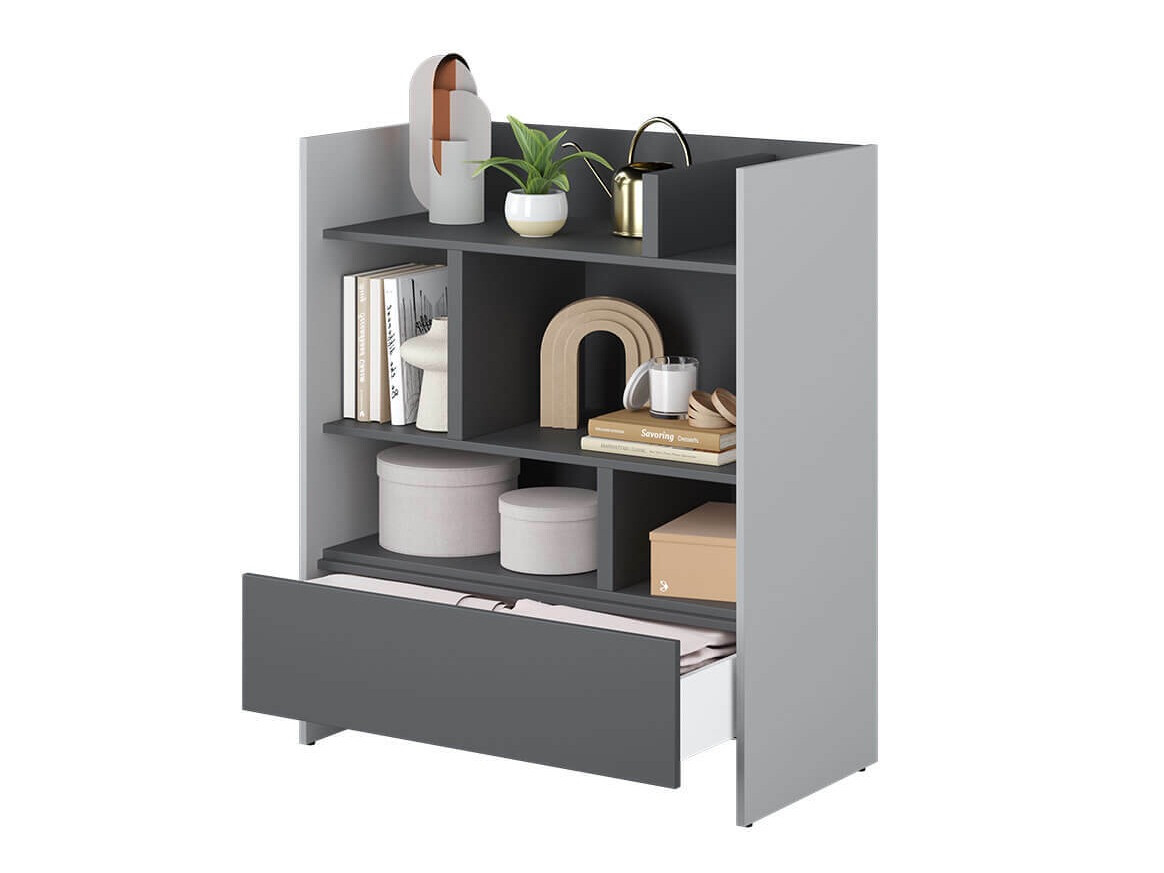 Plaukts Concept Pro Lenart Levfere 149 (Pelēks + Grafīts)