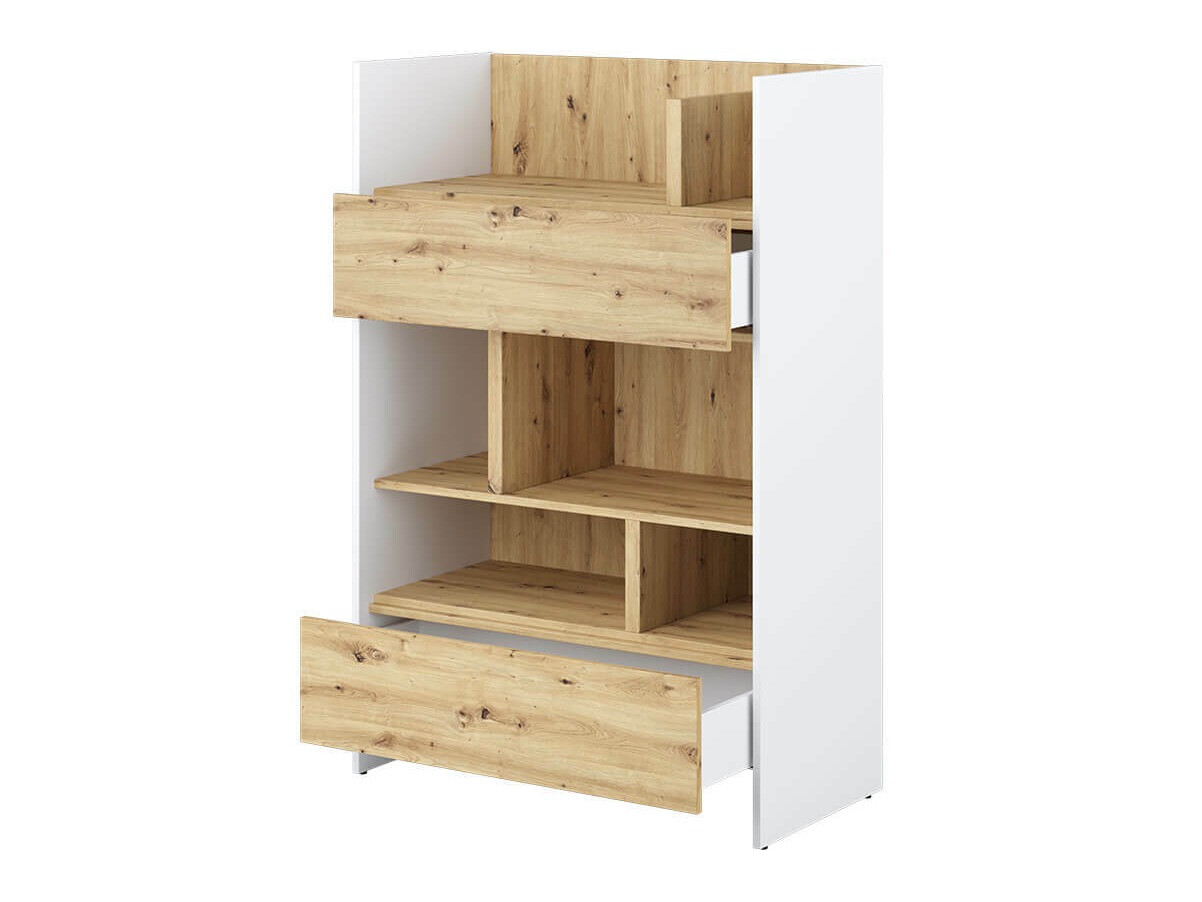 Plaukts Concept Pro Lenart Levfere 150 (Balts + Artisan ozols)