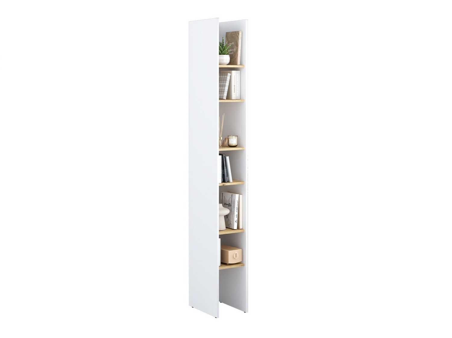 Plaukts Concept Pro Lenart VII (Balts + Artisan ozols)