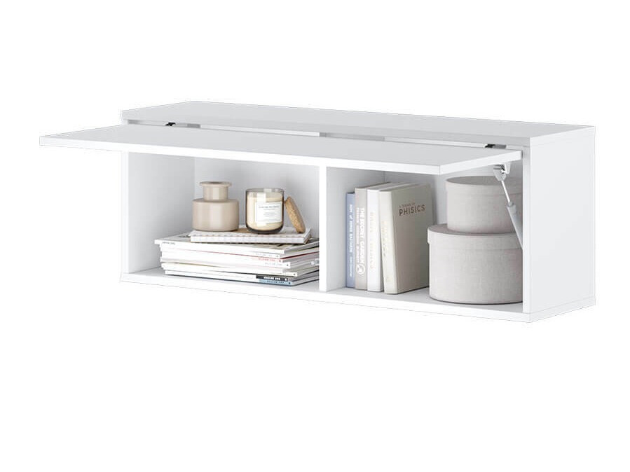 Настенные шкафы Concept Pro Lenart Levfere 153 (Глянцевый белый + Белый)