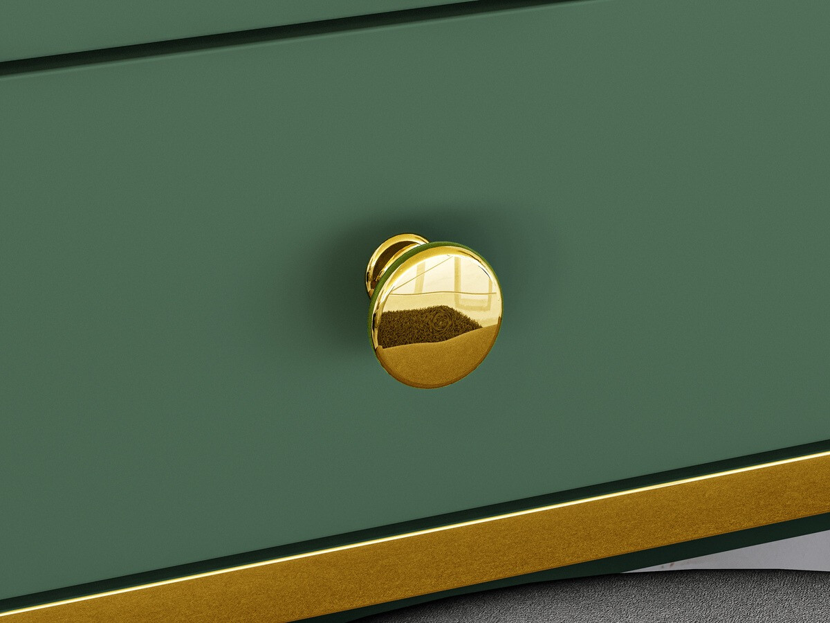 Grima galds Flonovu 108 (Tumši zaļš + Zelta)