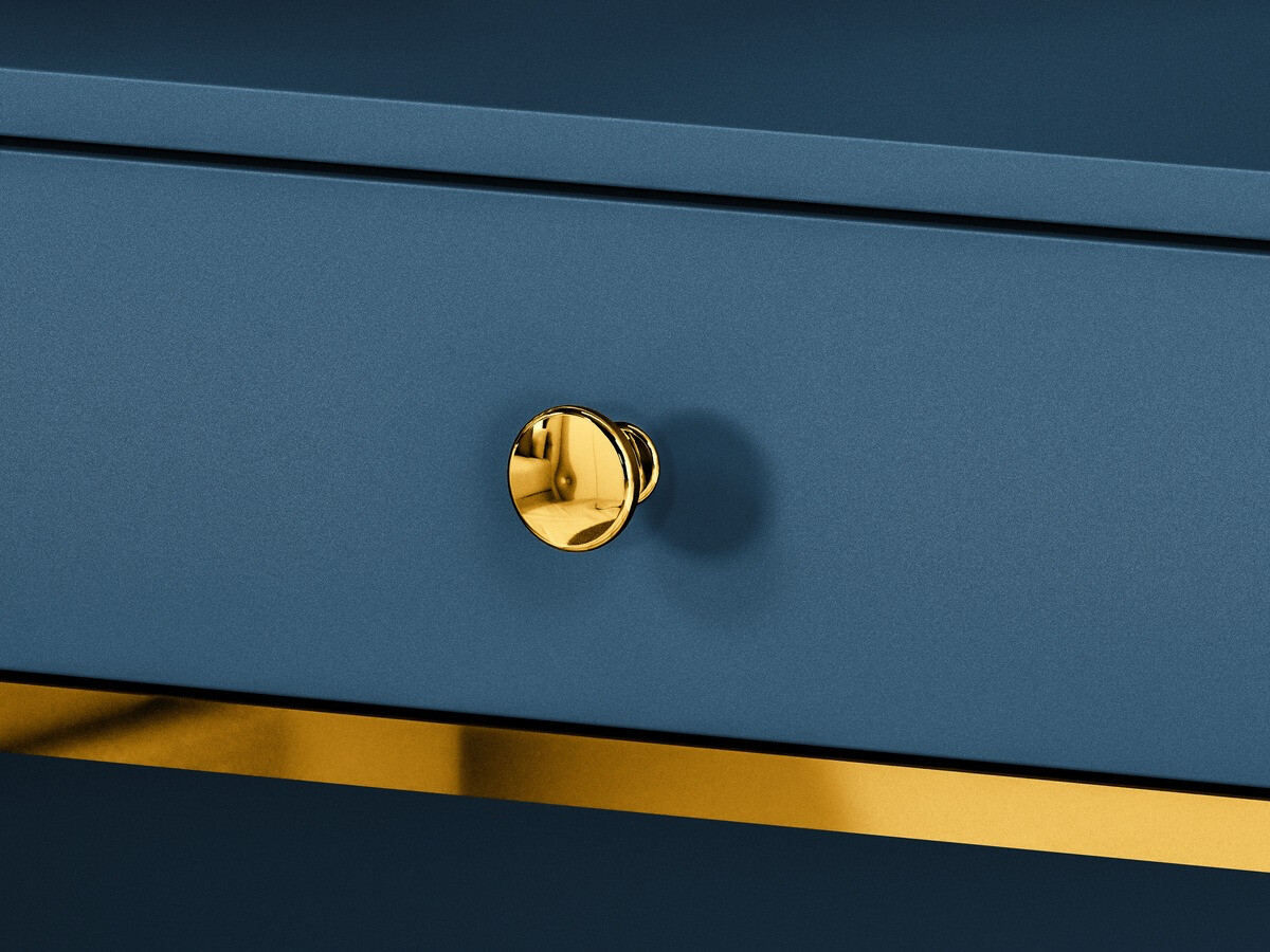 Grima galds Flonovu 108 (Tumši zils + Zelta)