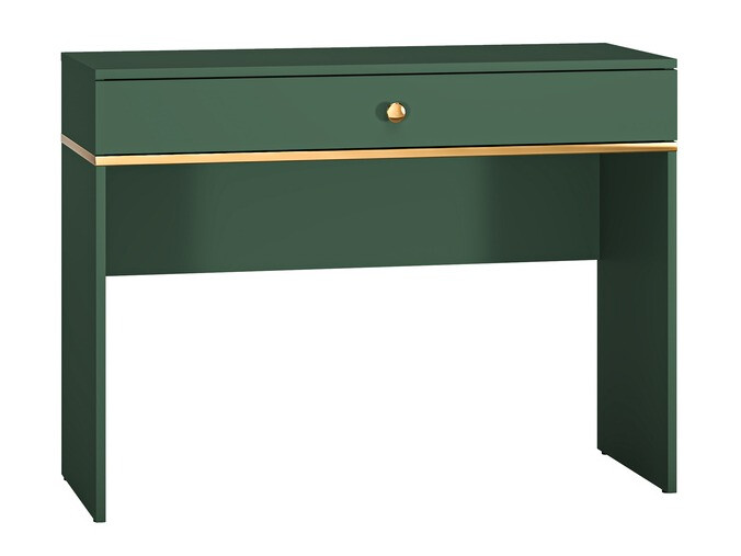 Макияжный столик Flonovu 108 (Темно-зеленый + Золотой)
