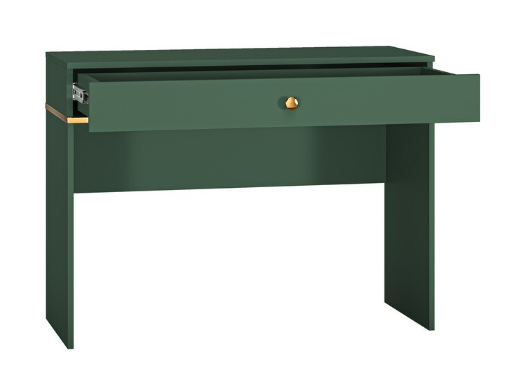 Макияжный столик Flonovu 108 (Темно-зеленый + Золотой)