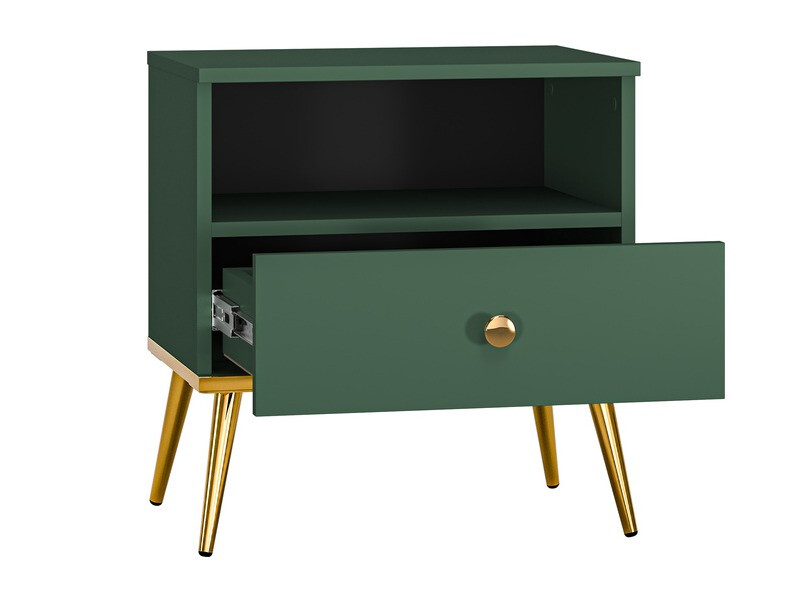 Naktsgaldiņš Flonovu 105 (Tumši zaļš + Zelta)